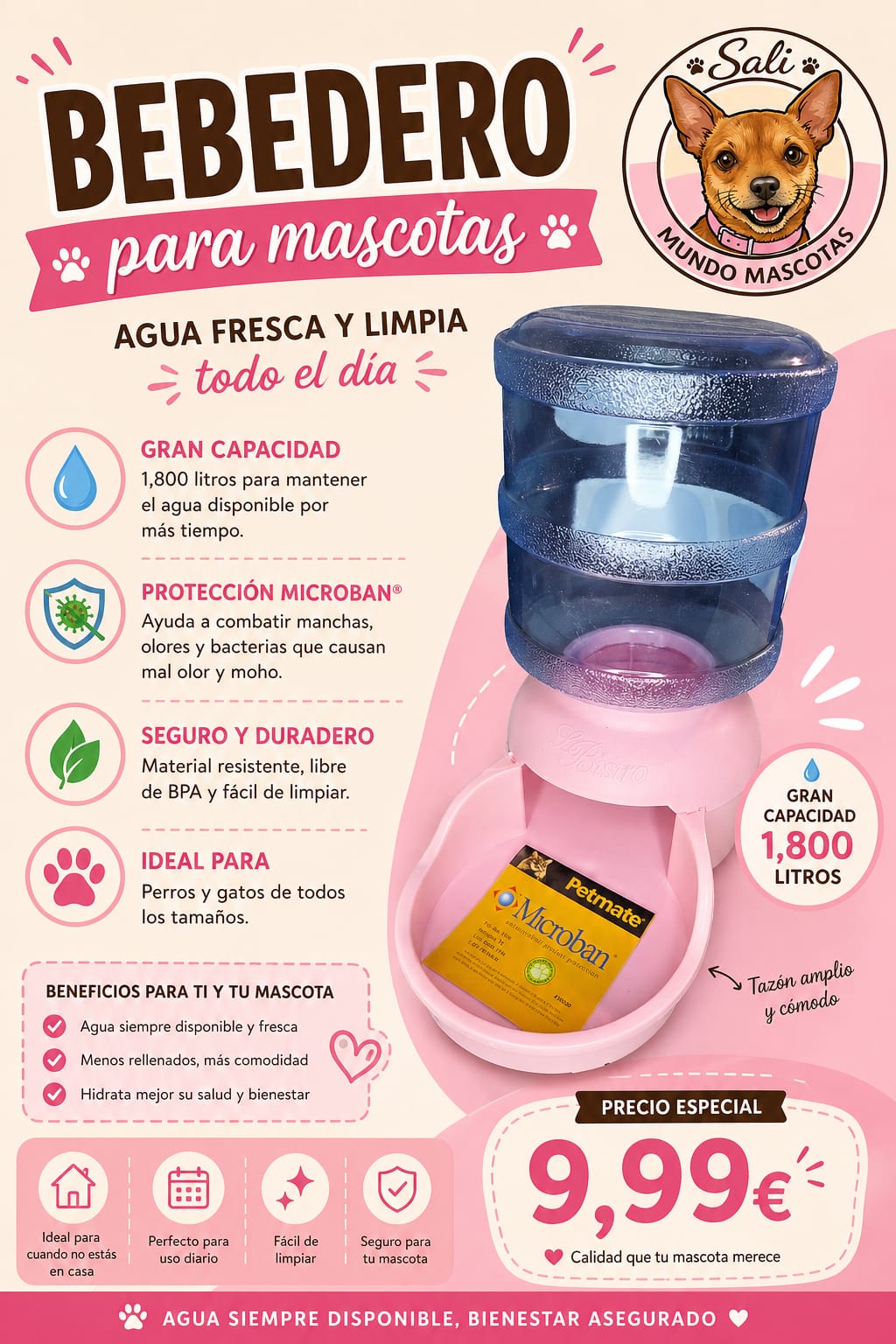 Bebedero Automático para Perros y Gatos
Dispensador de Agua para Mascotas
Bebedero de Gran Capacidad para Mascotas
Cuenco Automático de Agua para Perros
Estación de Hidratación para Mascotas
Bebedero Resistente para Perros y Gatos
Dispensador de Agua Fácil de Limpiar
Bebedero Antiderrames para Mascotas
Cuenco de Agua Automático para Uso Diario
Dispensador de Agua para la Hidratación de MascotasBebedero Automático para Perros y Gatos
Dispensador de Agua para Mascotas
Bebedero de Gran Capacidad para Mascotas
