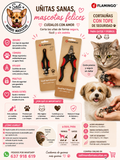 Cortaúñas para Perros y Gatos Flamingo con Tope de Seguridad y Mango Antideslizante