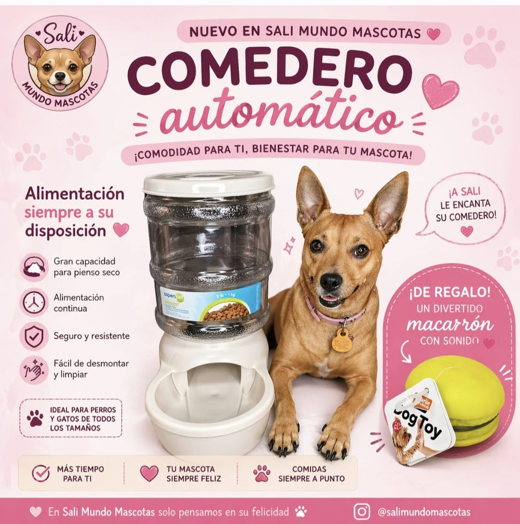 Comedero Automático Sali para Mascotas
Comedero Automático para Perros y Gatos
Alimentador Automático Sali para Mascotas
Comedero Automático para Perros
Comedero Automático para Gatos
Comedero para Mascotas con Juguete de Regalo
Comedero Automático Sali con Juguete
Alimentador Automático para Perros y Gatos
Comedero Automático para Alimentación de Mascotas
Comedero Sali para Mascotas + Juguete Gratis