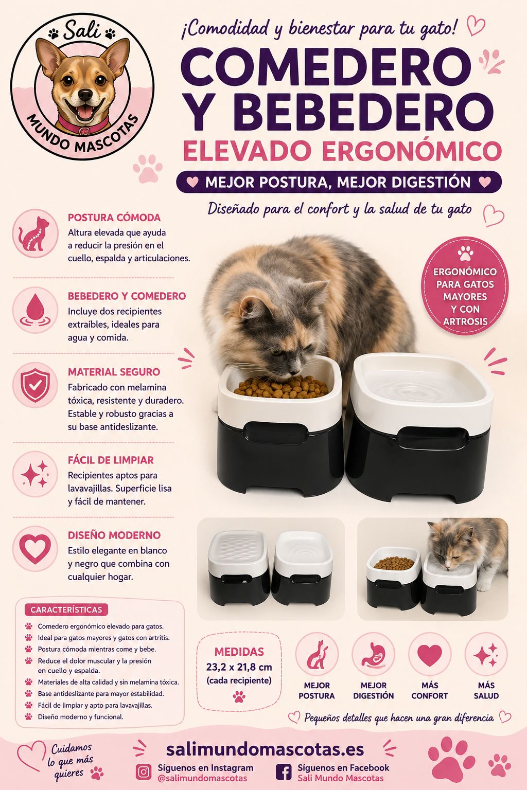 Comedero Elevado Savic para Gatos
Comedero Ergonómico Savic
Comedero Antideslizante para Gatos
Comedero Premium Savic
Comedero Elevado para Mascotas
Estación de Alimentación Savic
Comedero Moderno para Gatos
Comedero Ergonómico Elevado
Plato Elevado para Gatos
Comedero Savic Antideslizante
Comedero para Agua y Comida
Comedero Confort para Gatos
Comedero Resistente Savic
Comedero Lavable para Gatos
Comedero Cube para Gatos