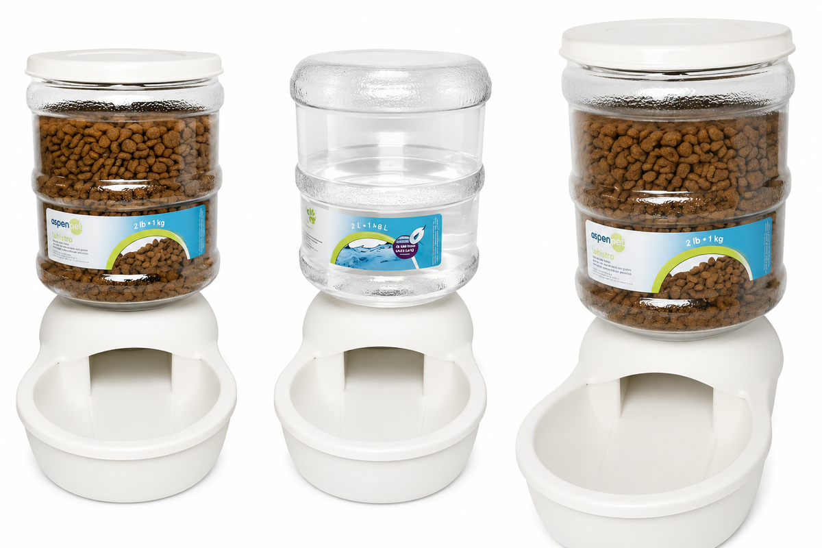 Pack Ahorro Sali: Comedero Automático + Bebedero 2 L 🥣💧