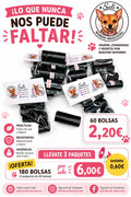 Pack Oferta 3 Paquetes de Bolsas Higiénicas Sali (180 bolsas) 🧻🐾