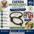 Correa de Cuerda Antideslizante para Perros Sali - 150 cm 🌲🐕pet_supplies
