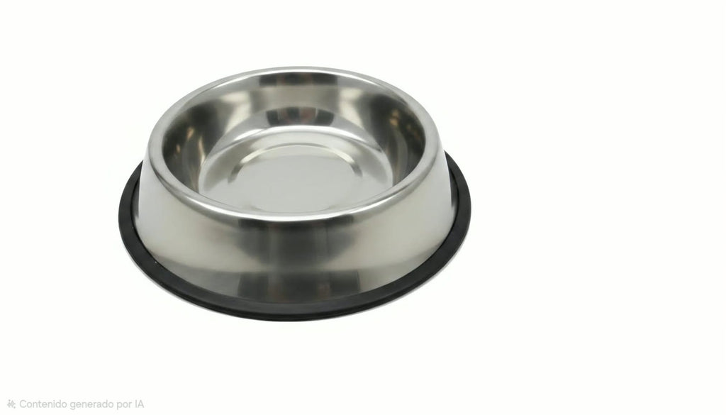 Comedero de Acero Inoxidable Flamingo para Perros Grandes (30 cm - 1.6L)