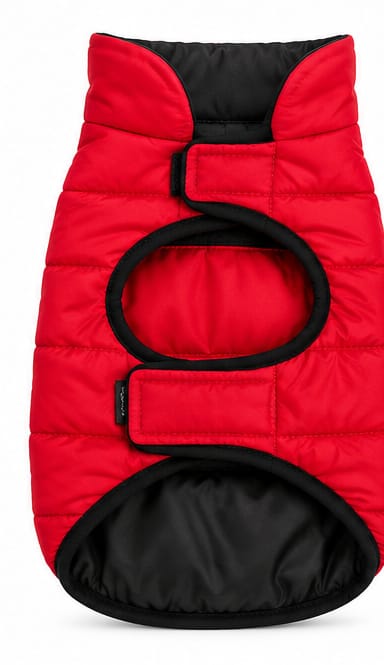 Abrigo Flamingo Eden Rojo para Perros – Ligero y Compacto