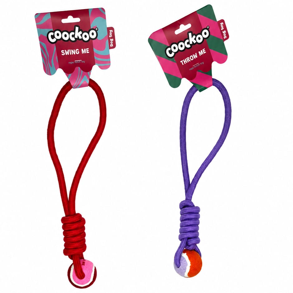 Juguete con Cuerda Resistente para Perros Grandes Sali - Marca Coockoo 🎾💪pet_supplies