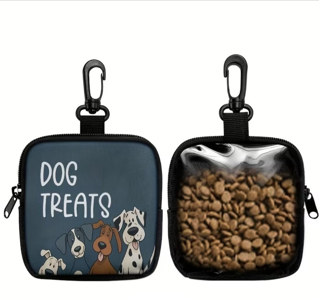 Porta Premios Portátil para Paseo Sali - Con Mosquetón y Ventana Transparente 🎒🍖pet_supplies