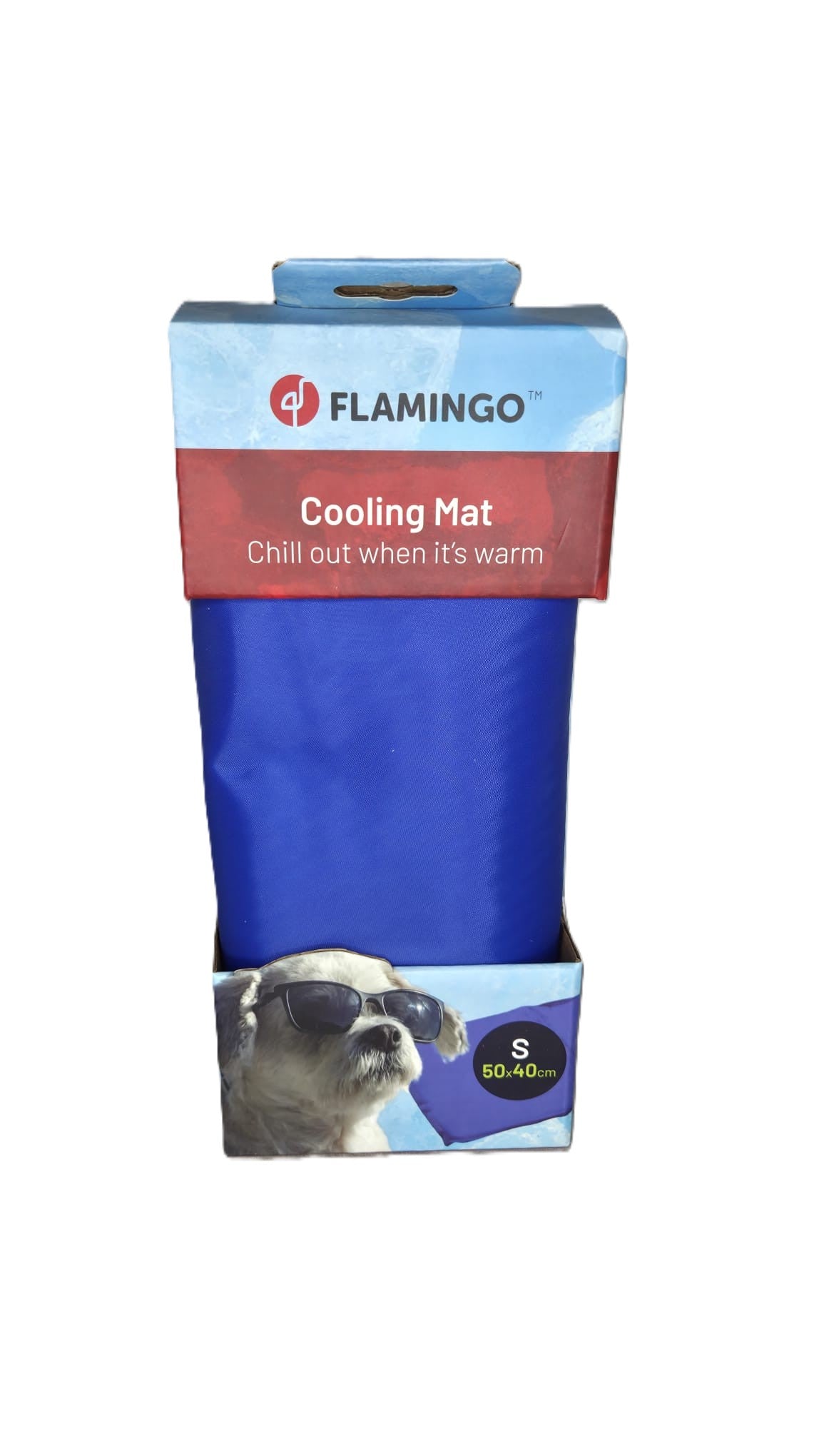 Manta Refrescante para Perros y Gatos Flamingo - Auto-enfriable 🐾❄️