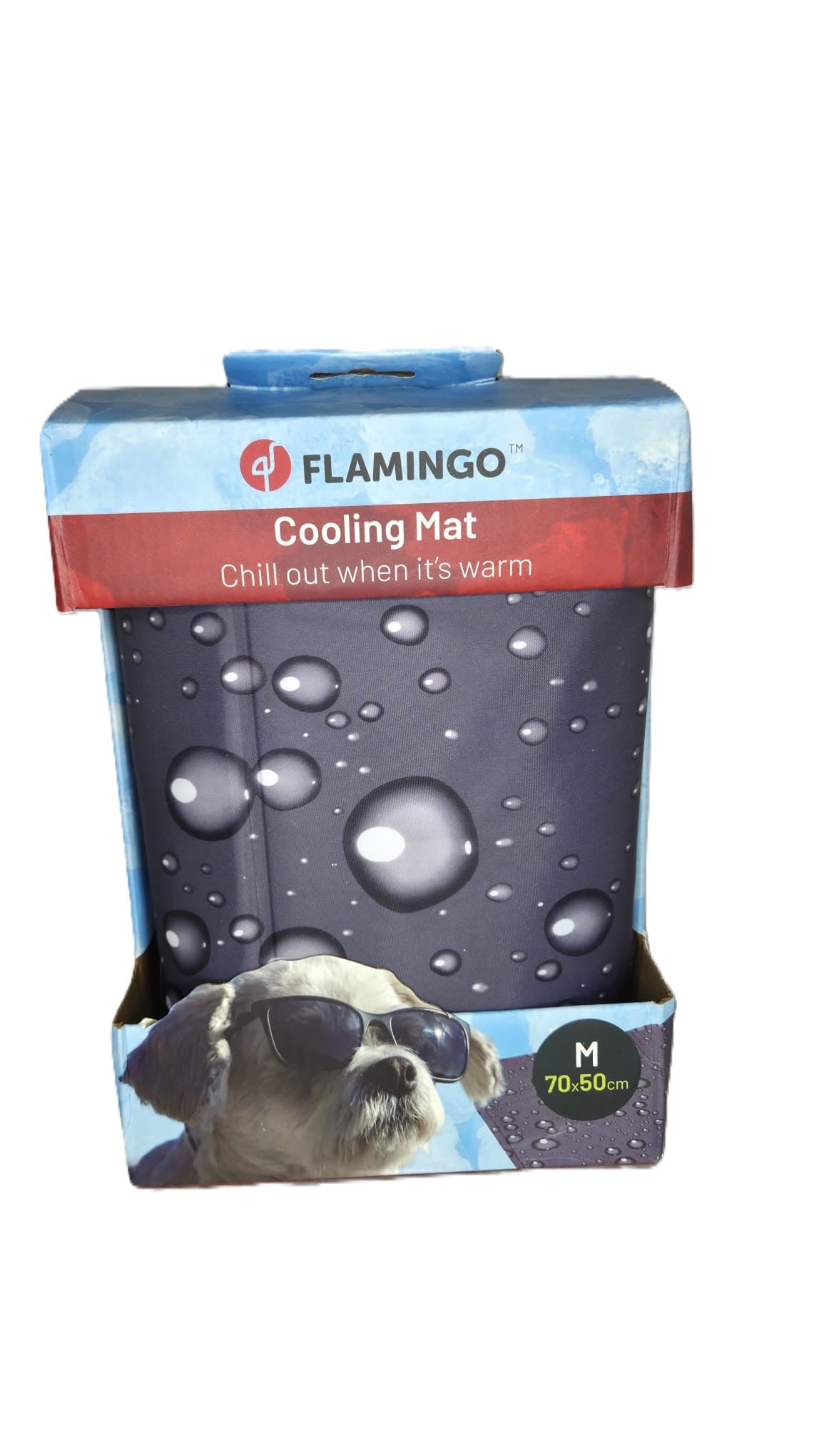 Manta Refrescante para Perros y Gatos Flamingo - Auto-enfriable 🐾❄️
