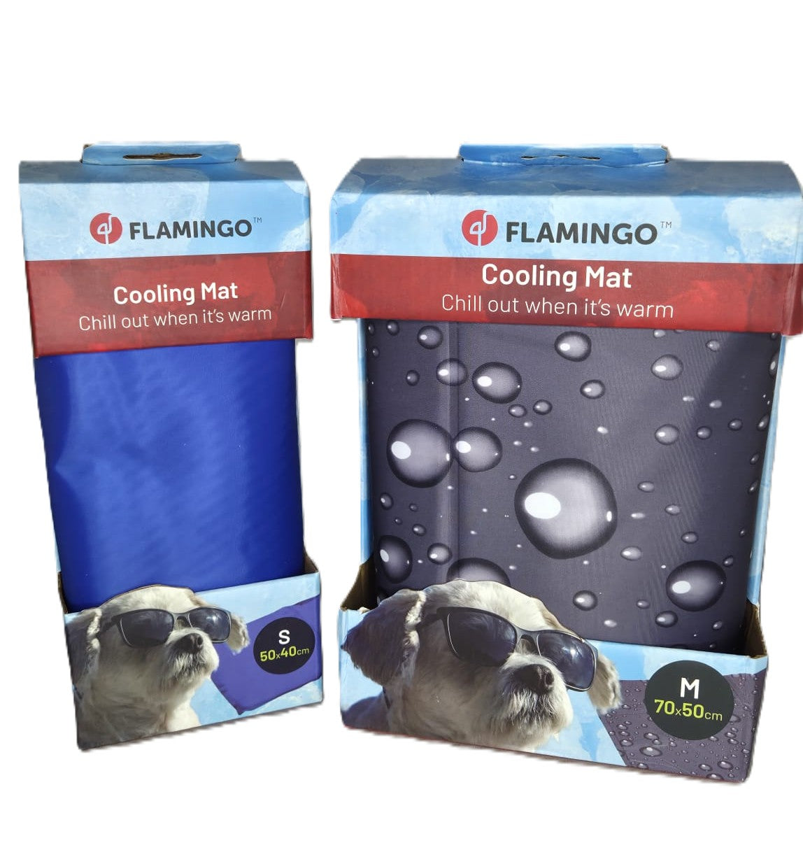 Manta Refrescante para Perros y Gatos Flamingo - Auto-enfriable 🐾❄️