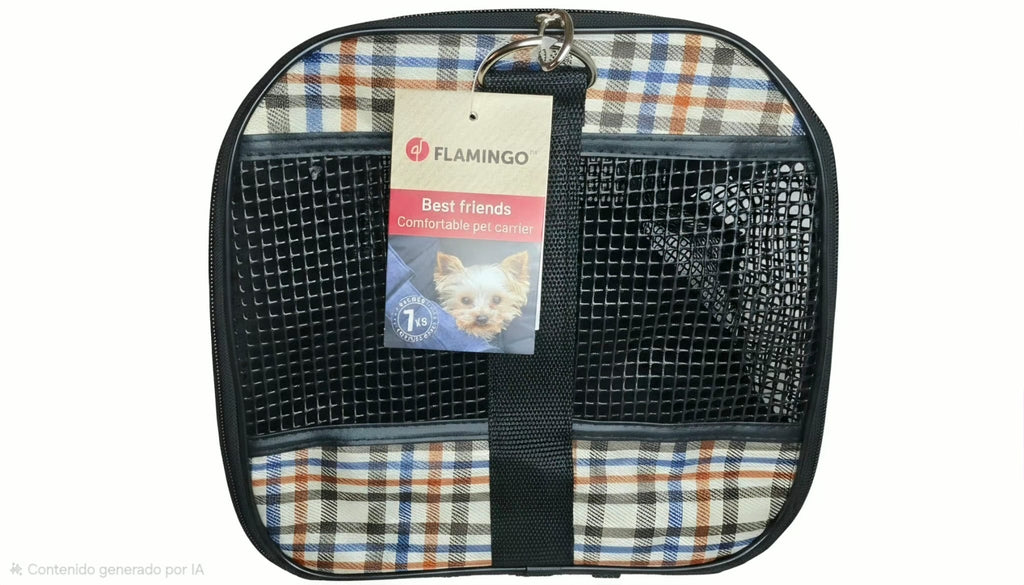 Bolsa de Transporte para Perros y Gatos – Máx. 5 kg | Cómoda, Segura y Transpirable