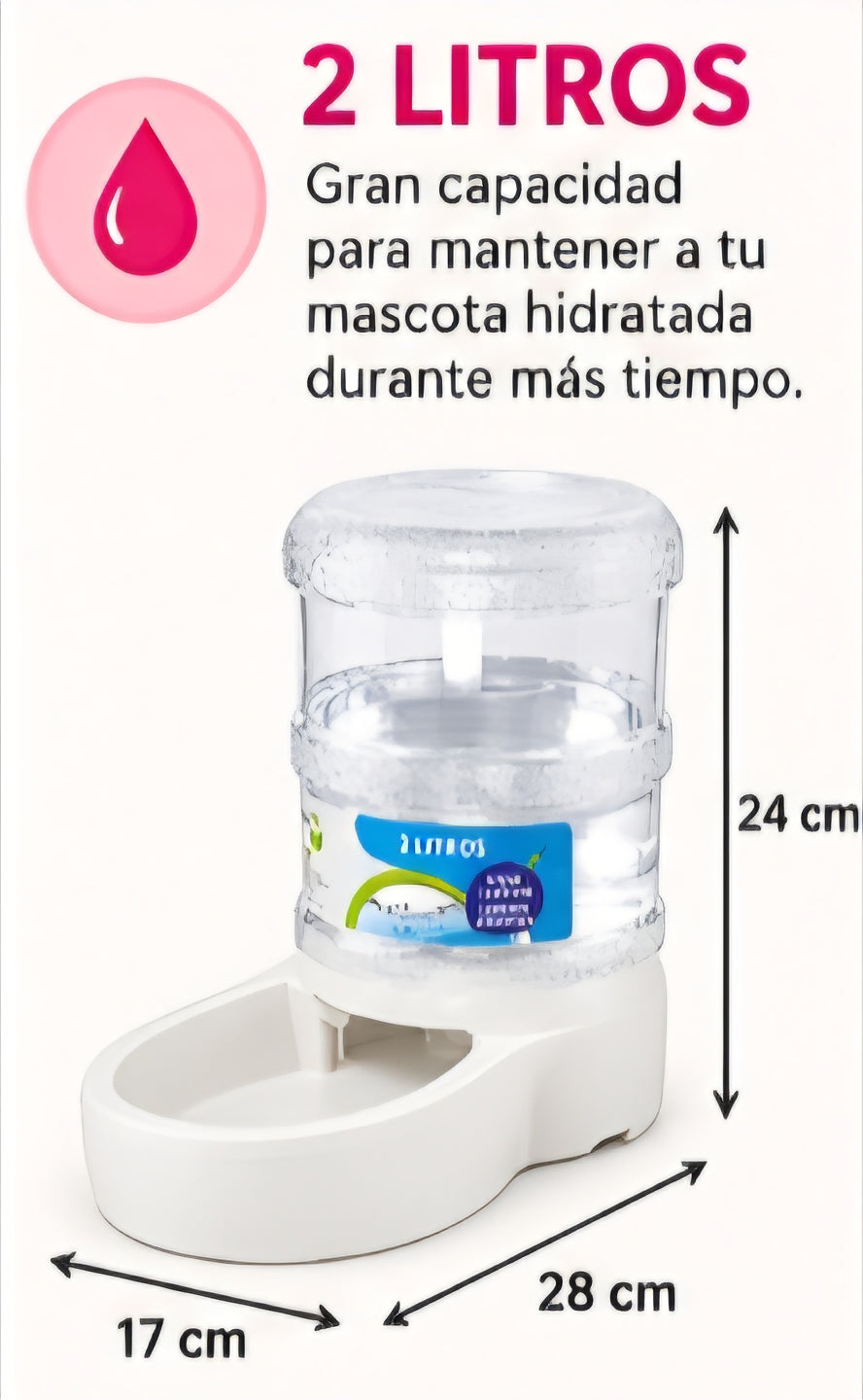 Bebedero para mascotas