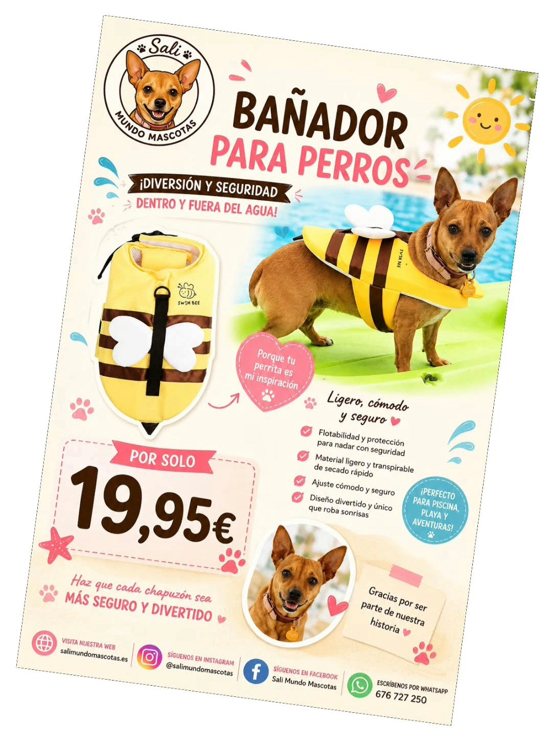 Bañador para perros