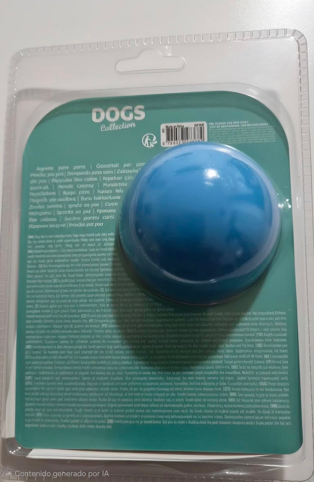 Pelota refrescante para perros