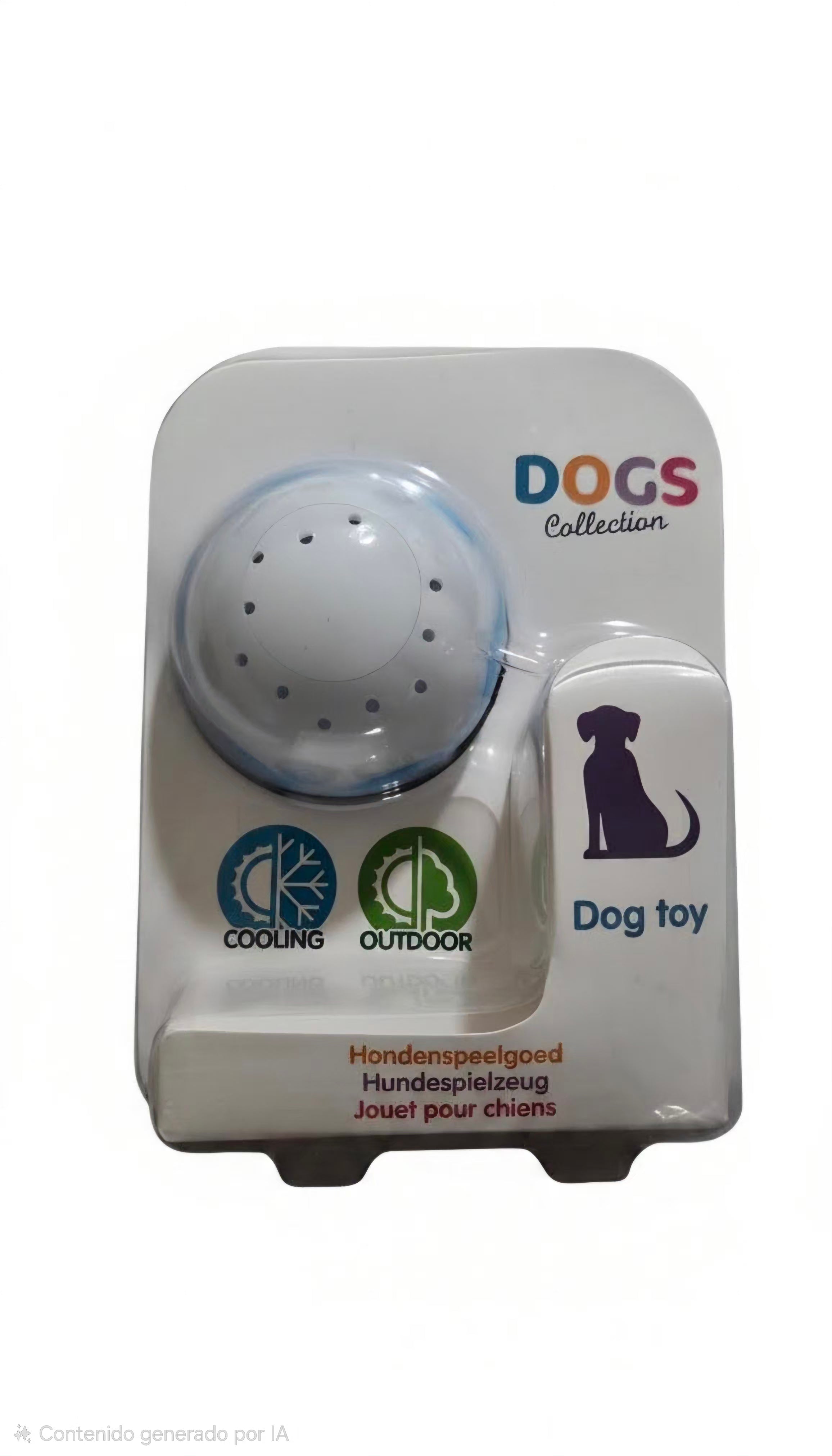 Pelota refrescante para perros