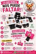 🐾 Pack Ahorro Bolsas para Perros 180 Unidades + Portarrollos de Regalo | Sali Mundo Mascotas