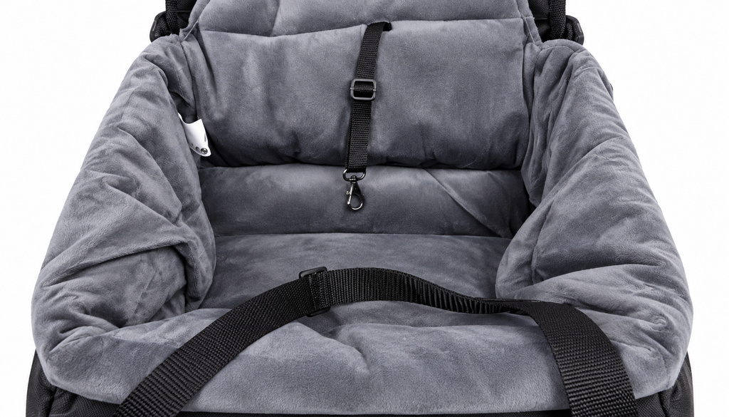Asiento de Coche para Perros y Gatos – Máx. 5 kg | Seguro, Cómodo y Transpirable