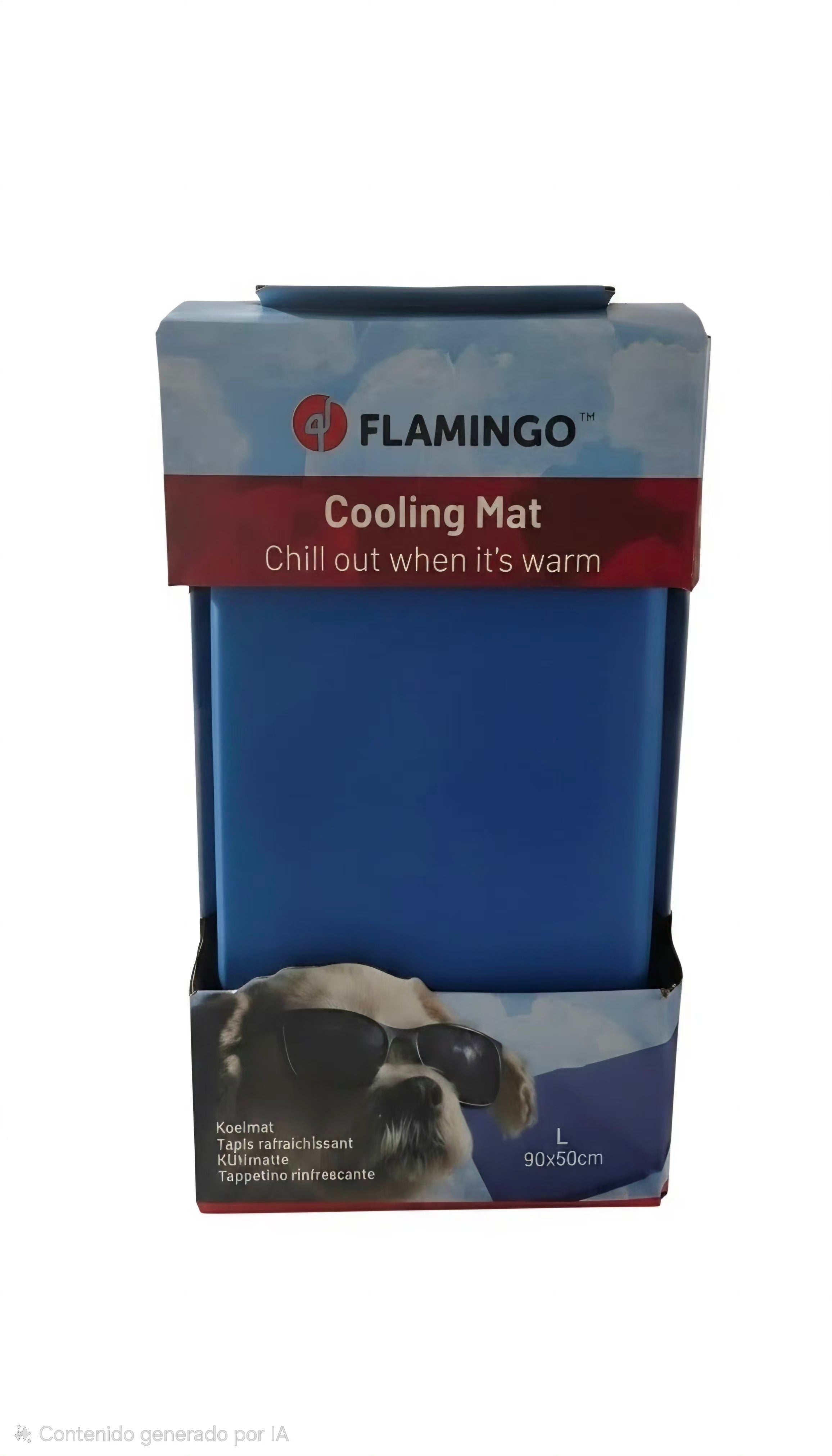 Flamingo Cooling Mat 90x50 cm for Dogs