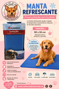 Manta Refrescante Flamingo 90x50 cm para Perros
