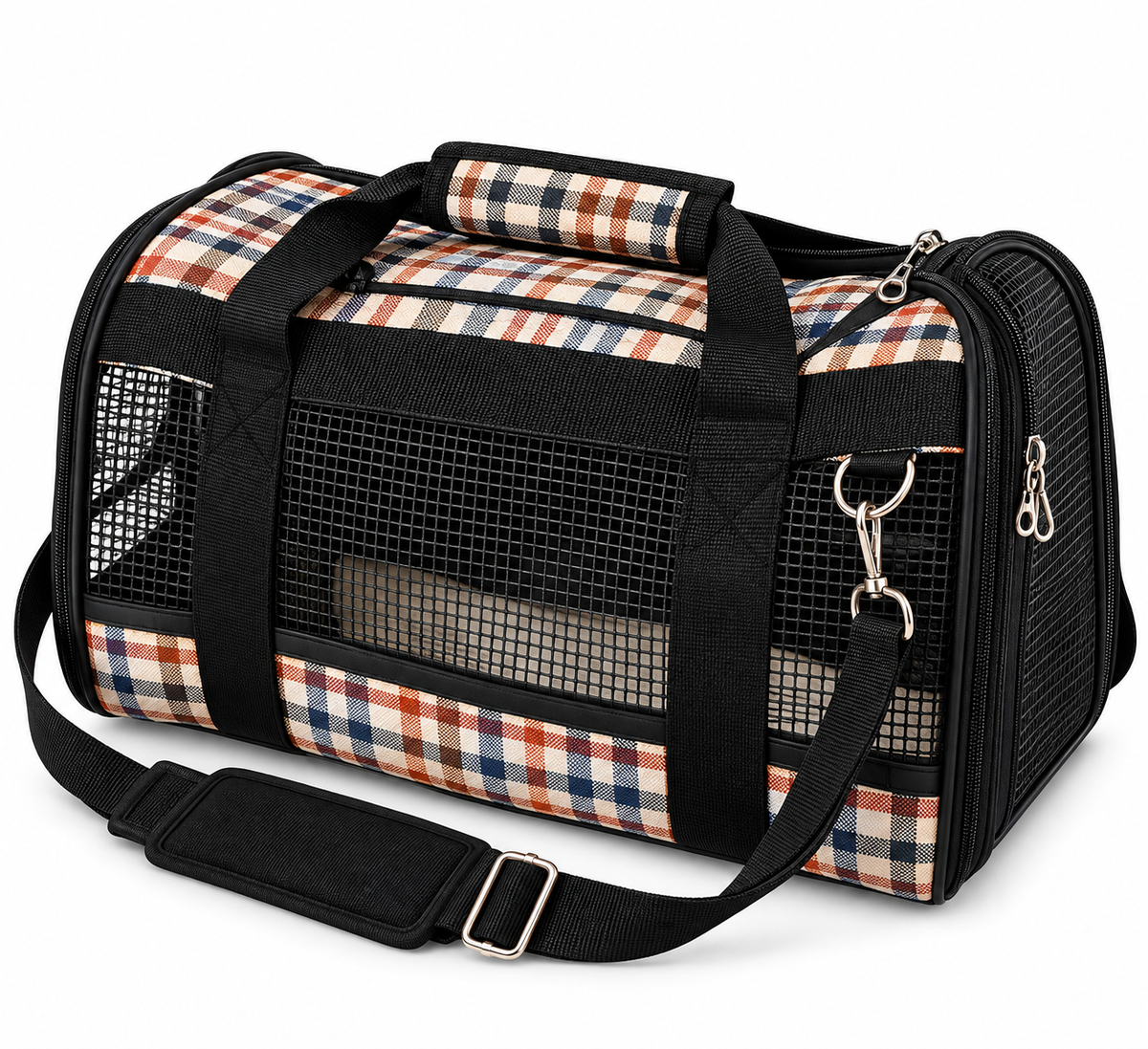 Bolsa de Transporte para Perros y Gatos – Máx. 5 kg | Cómoda, Segura y Transpirable